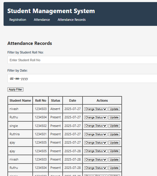 Student Records System